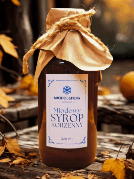 Miodowy syrop korzenny