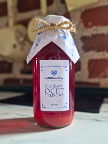 Miodowy ocet malinowy 330ml